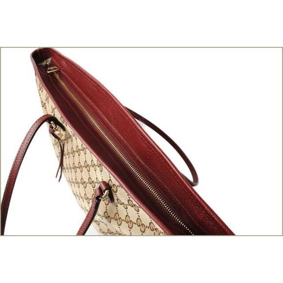 Gucci Tote Bag GG Ruby Red - Picture 6 of 7